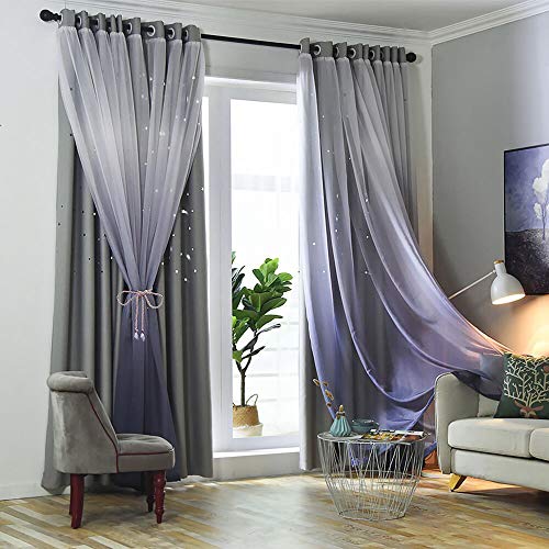 star cutout curtains blackout curtains with star cut outs yinzbuy
