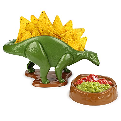 nachosaurus snack and dip set nacho chip holder by funwares yinzbuy
