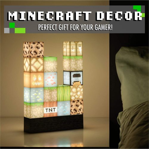 minecraft block building light paladone gift for gamers