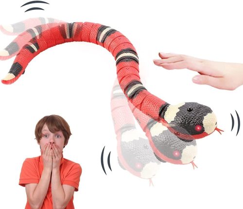 snake cat toy realistic smart slithering movement