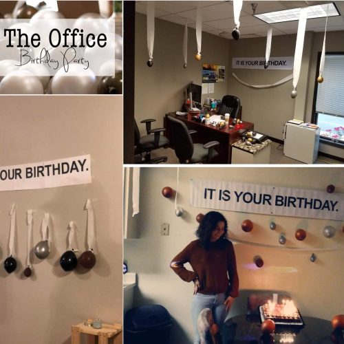 the office birthday banner it is your birthday party