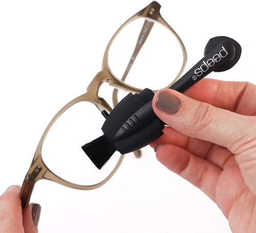 carbonklean peeps eyeglass lens cleaner carbon microfiber technology