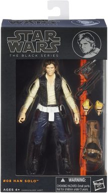 black series han solo with blaster number 8