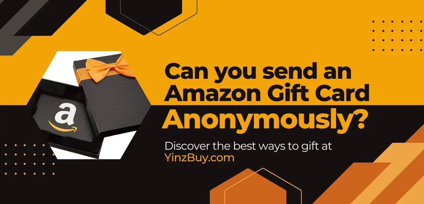 can you send someone a gift through amazon anonymously