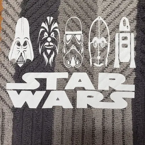 Star Wars Chewbacca and Stormtrooper Play Basketball Dish Towels