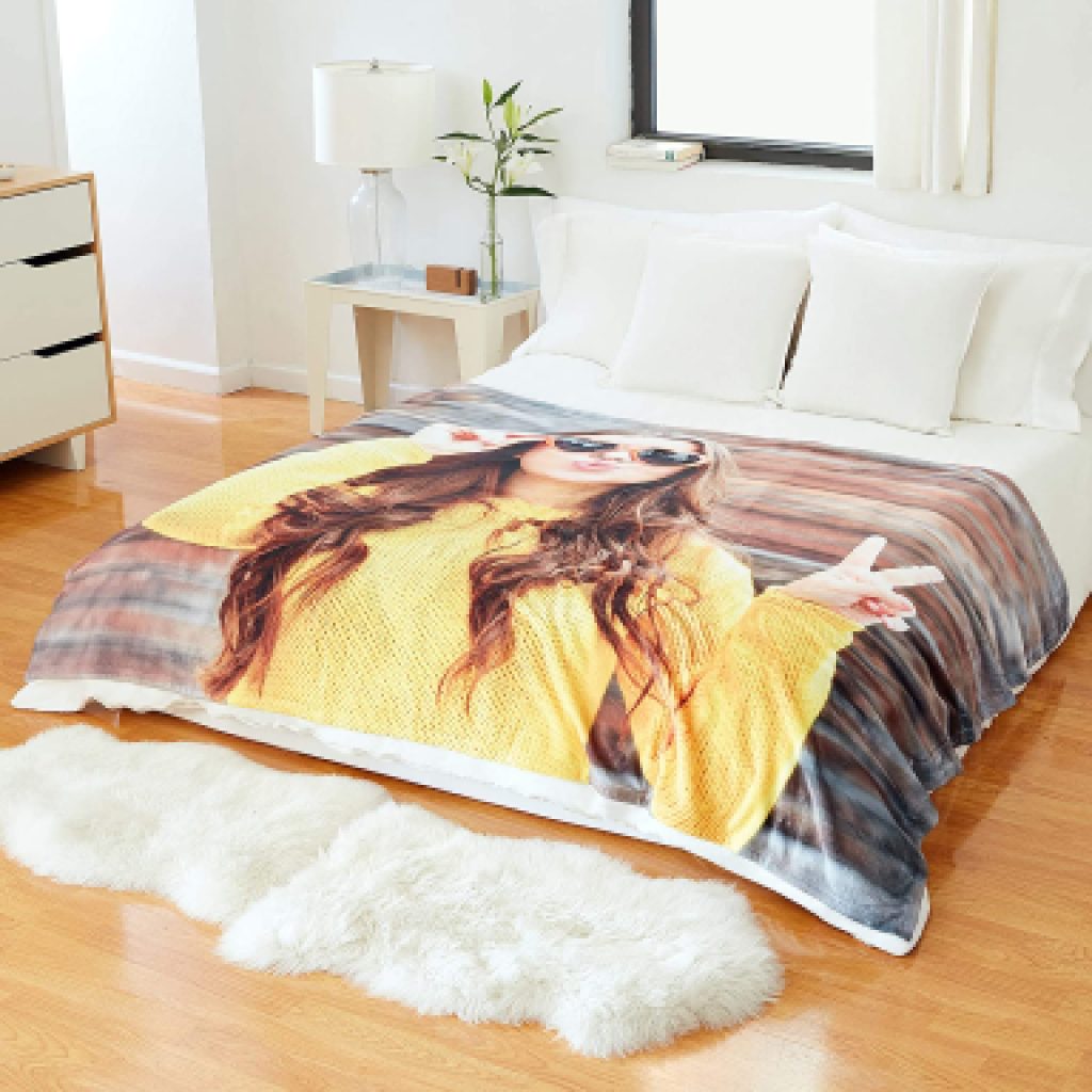 digital photo art printed on a blanket