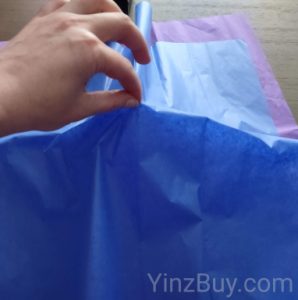 grab tissue paper near the center copyright yinzbuy