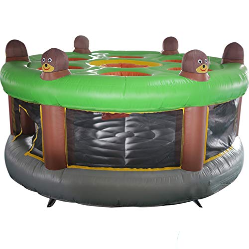 Giant Inflatable Human Whack A Mole for Adults, Inflatable Interactive Game with Air Blower(14.8ft x 6ft)