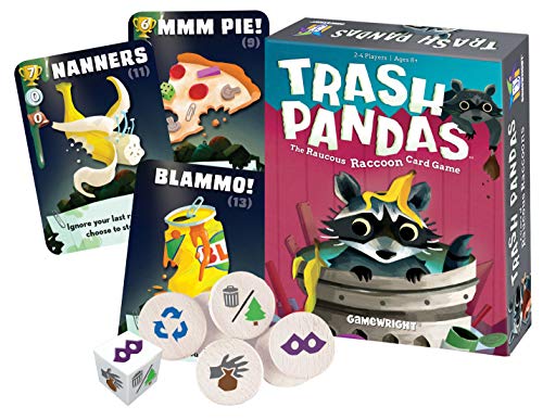 trash pandas raccoon card game by gamewright family fun yinzbuy