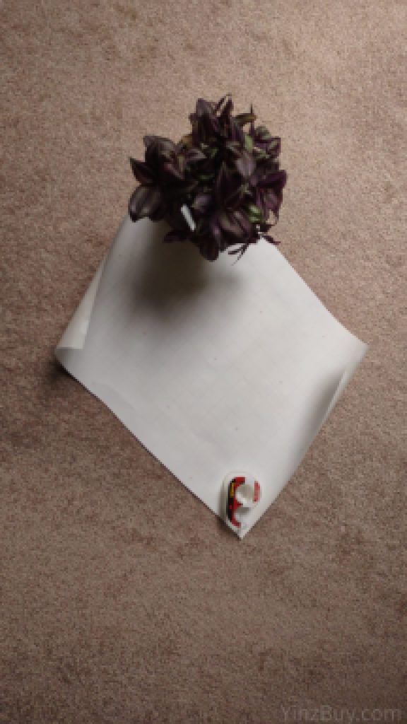 how to wrap a short plant step 2 turn paper into a diamond copyright yinzbuy