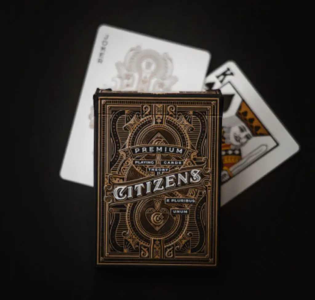 fancy deck of playing cards